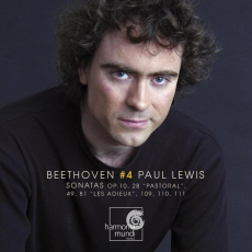 Обложка альбома #4 Sonatas: op. 10, 28 "Pastoral", 49, 81 "Les Adieux", 109, 110, 111, Музыкальный Портал α