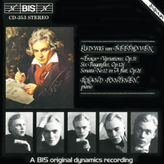Обложка альбома "Eroica" Variations, op. 35 / Six Bagatelles, op. 126 / Sonata no. 12 in A-flat, op. 26, Музыкальный Портал α