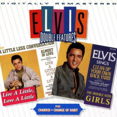 Обложка альбома Live a Little, Love a Little / Charro! / The Trouble With Girls / Change of Habit, Музыкальный Портал α